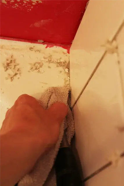 DIY (своими руками) Tile Shower Tub Surround - лезвие