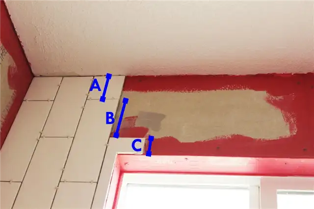 DIY (своими руками) Плитка душевая кабина вокруг - разрезы