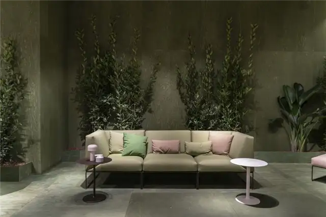 Andreu world furniture siesta sofa