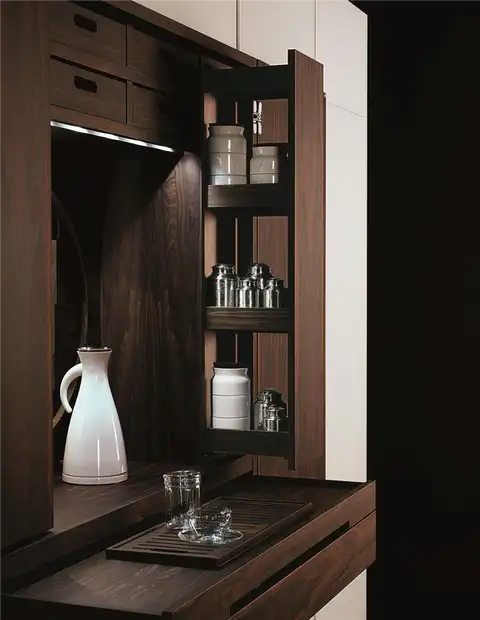 Высокий блок для хранения чая Toncelli Tea