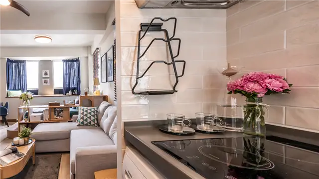 Квартира площадью 260 кв. футов нетто в здании Kwong Hing Building Jordan - кухня