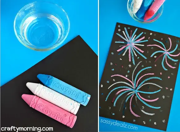 меловая доска-4th-july-craft