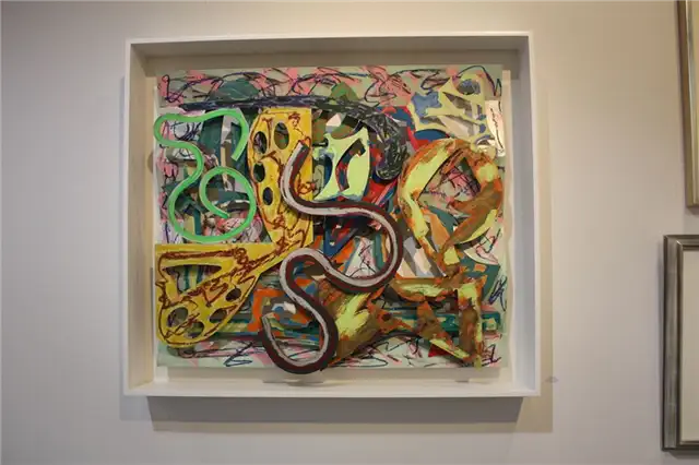 Фрэнк Стелла Настенное искусство в рамке для Armory Show 2017