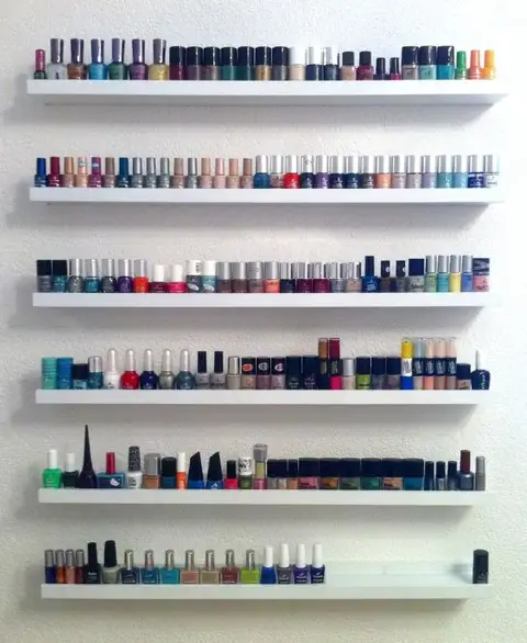 1.Neue Nagellackaufbewahrung