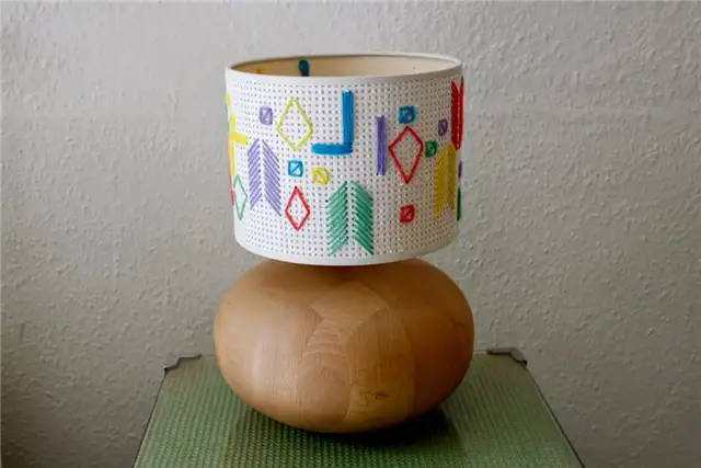 Красочный абажур DIY (своими руками) Обновление