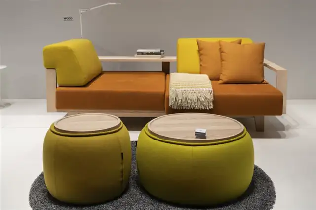 Дизайн дивана Wood Softline
