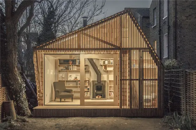 Писательский сарай стена для хранения WSD Architecture