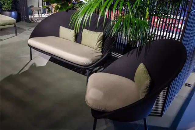 Кресла для отдыха на открытом воздухе Twins от Mut Design