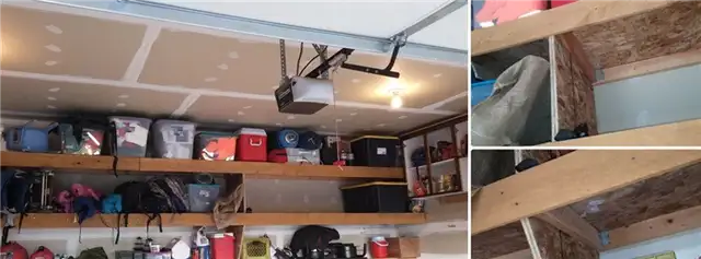 Планы деревянных складов для гаража