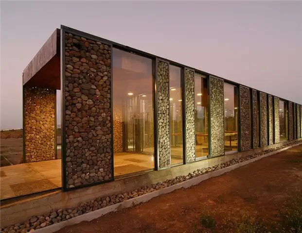 Metropolitan Park South Access Gabion Walls Design