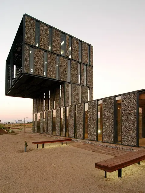 Metropolitan Park South Access Gabion Walls