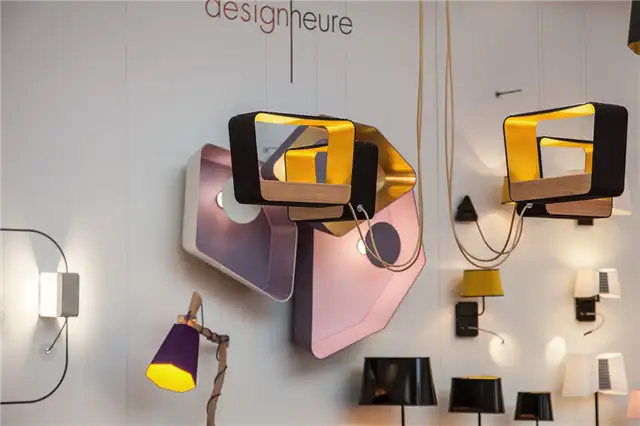 Прямоугольный подвесной светильник Design Heure Geometric