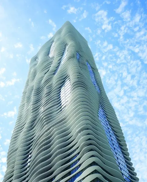 Башня Aqua Tower от Studio Gang Architects
