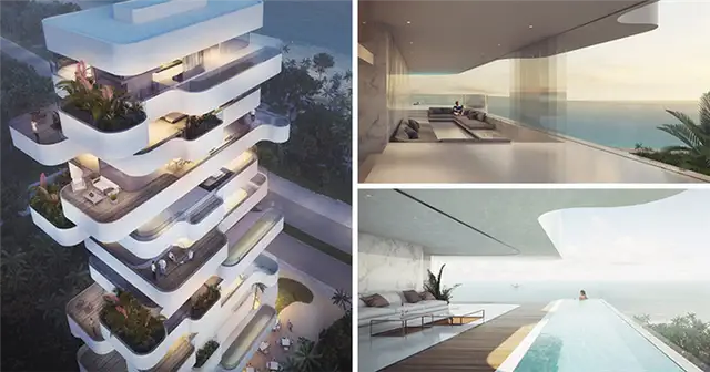 Концепция многоквартирной башни от Orange Architects