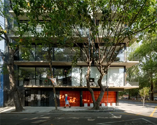 arqmov workshop clads mexico city apartment building design