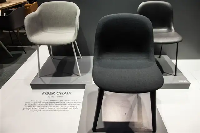 кресло из волокна от iskos berlin для muuto