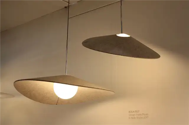 Bola Felt от Pablo Pardo Lighting