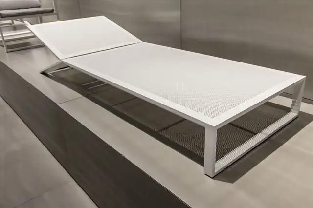 Blau Chaiselongue Sun Lounge