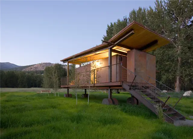 Архитектура Rolling Huts от Olson Kundig