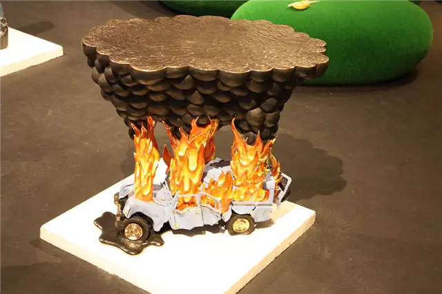 Кофейный столик Chamber NY car fire