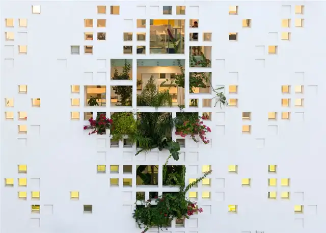 Французская студия Ateliers Jean Nouvel Tower Block Растения