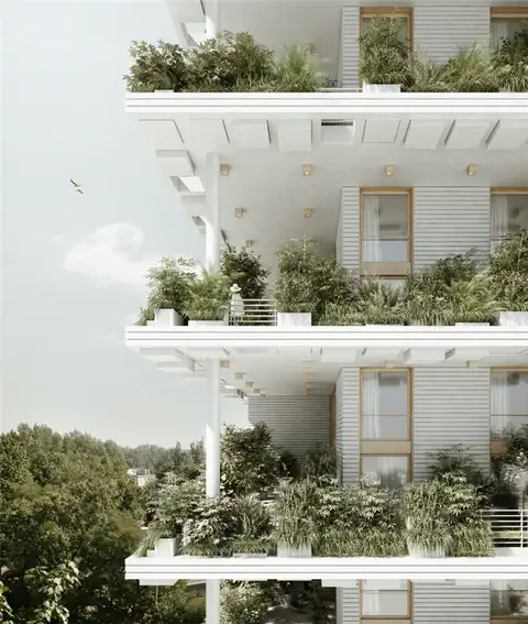Penda Designs Sky Villas с вертикальными садами