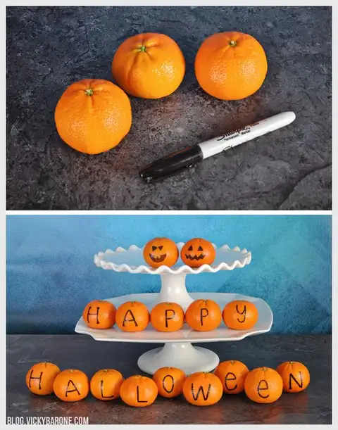 Клементиновые фонарики