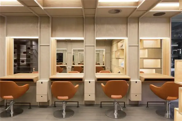 CTA_Roji Salon_Styling Station Вид на стену