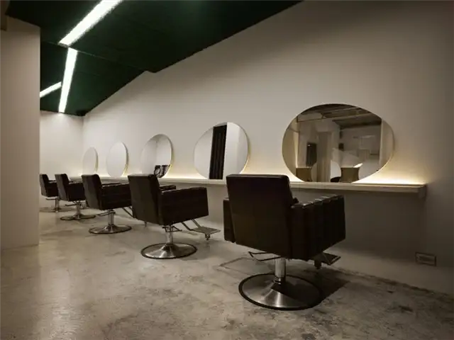 Проволочный счетчик How Fun Hair Salon Design by JC Architecture