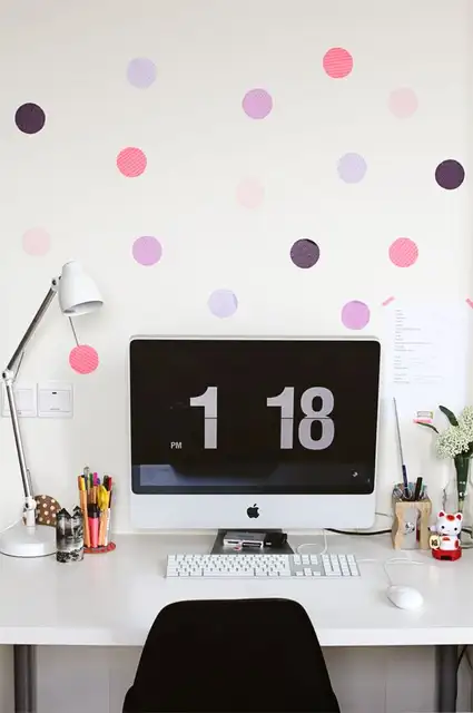 Сделай сам Точки из ленты Washi