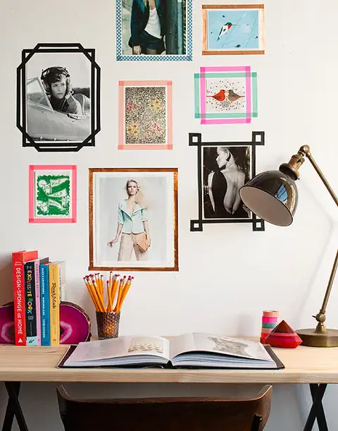 Рамки из ленты Washi
