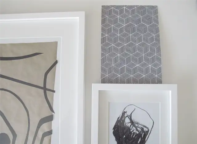 Настенное искусство с лентой Washi