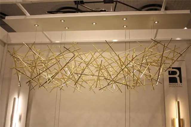 Дизайн люстры Criss Cross