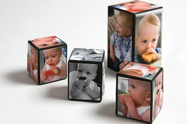 Кубики для семейных фотографий