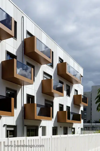 32 Fadura Dwellings spain угловой балкон