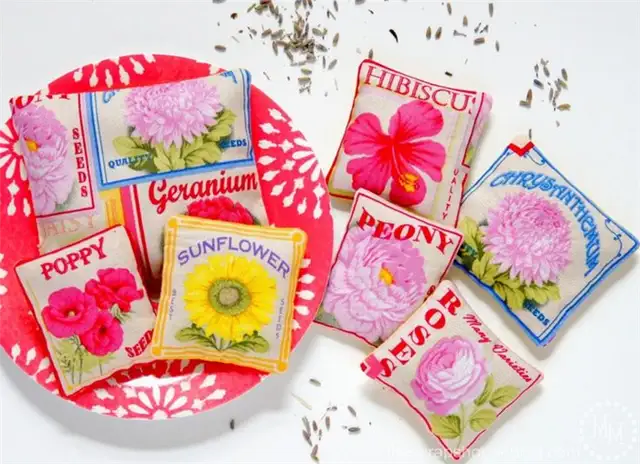 DIY (своими руками) лаванда ранцы