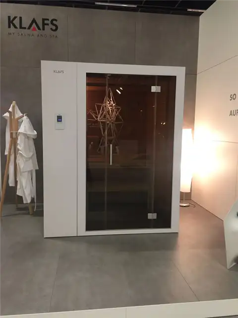Дизайн маленькой сауны Klafs