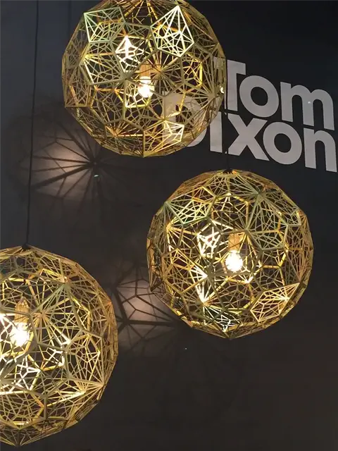 Геометрические формы особенно современны Tom Dixon