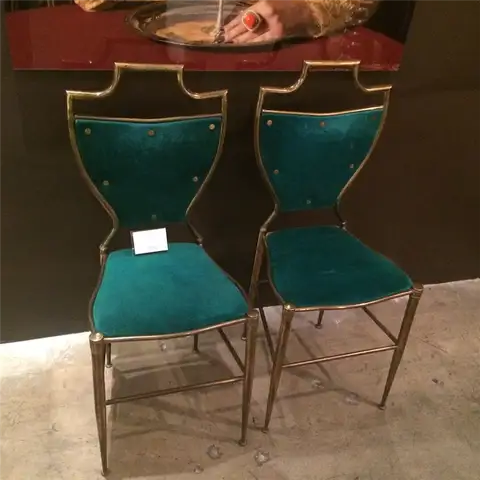 Стулья Niba Home из итальянской латуни