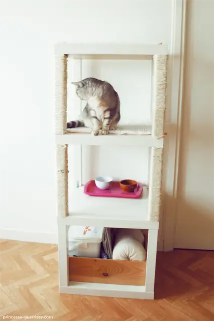 Ikea Lack Современная древесная кошка