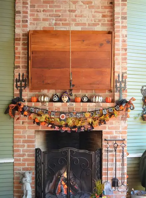 halloween-mantel-decoration-ideas