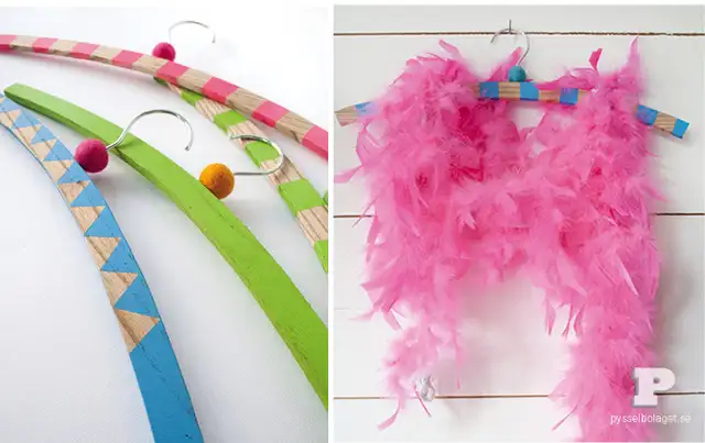 Вешалка для одежды diy