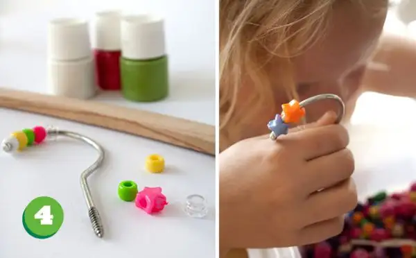 diy красочные вешалки для детей4