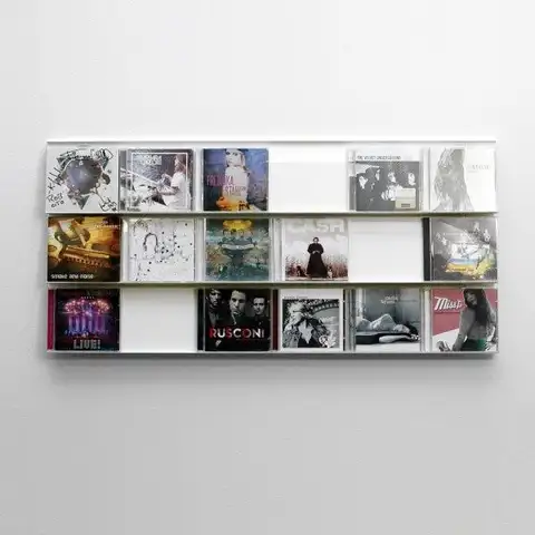 полка-cd-декоративная-стена