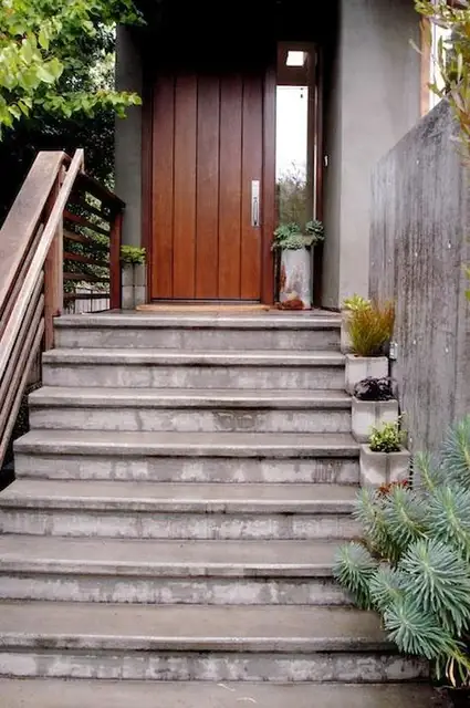 diy-concrete-planters-succulents-front-door