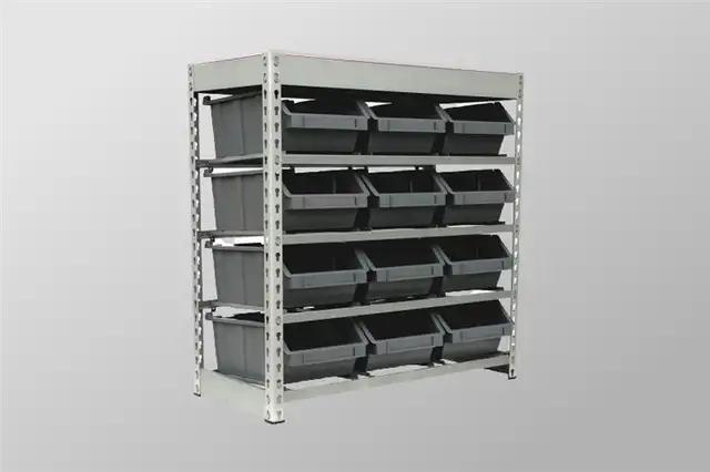 King's Rack Bin Rack Boltless Steel Storage System Organizer