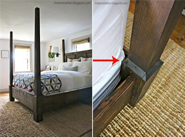 DIY (своими руками) Posterd Bed