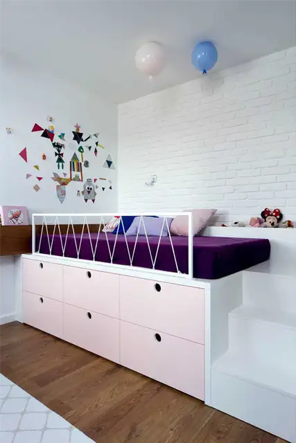 Современная детская комната Widawscy Studio Architektury