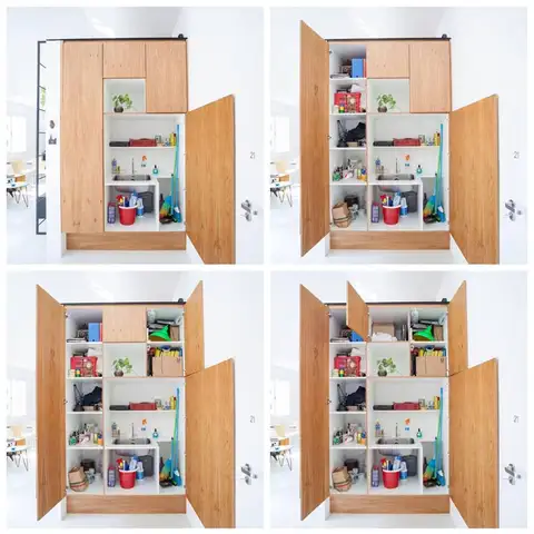 Antônio Bicudo Apartment one room by Vão- storage