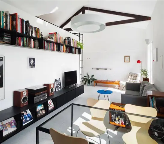 Antônio Bicudo Apartment one room by Vão- гостиная